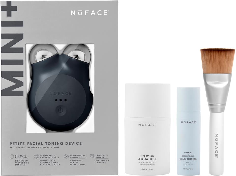 NuFACE® Mini+ Smart Petit Facial Toning Kit Midnight Black
