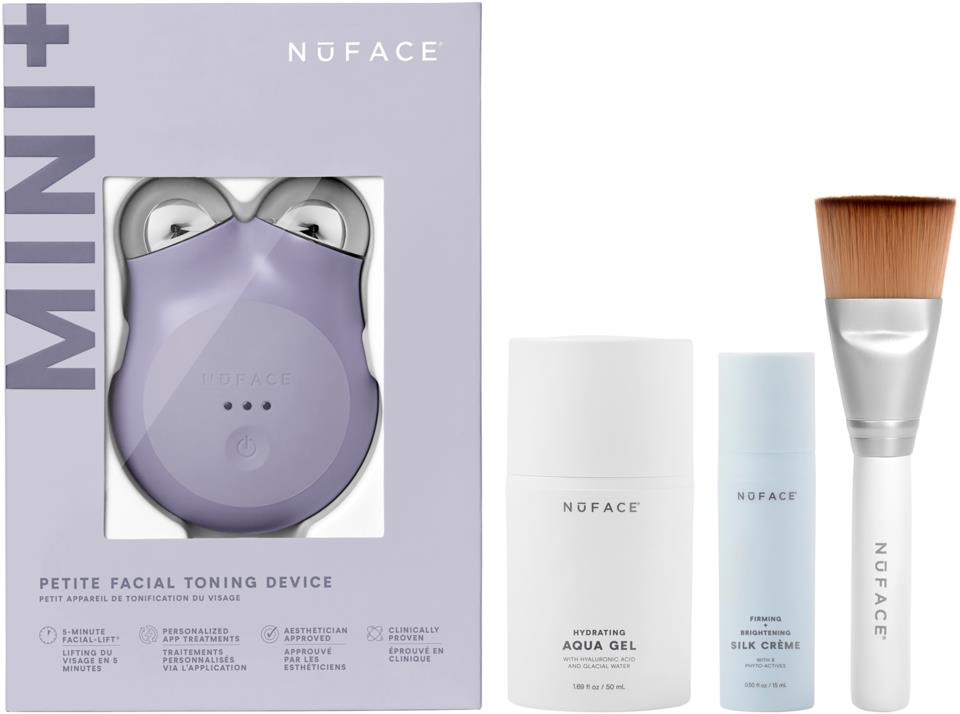 NuFACE® Mini+ Smart Petit Facial Toning Kit Violet Dusk