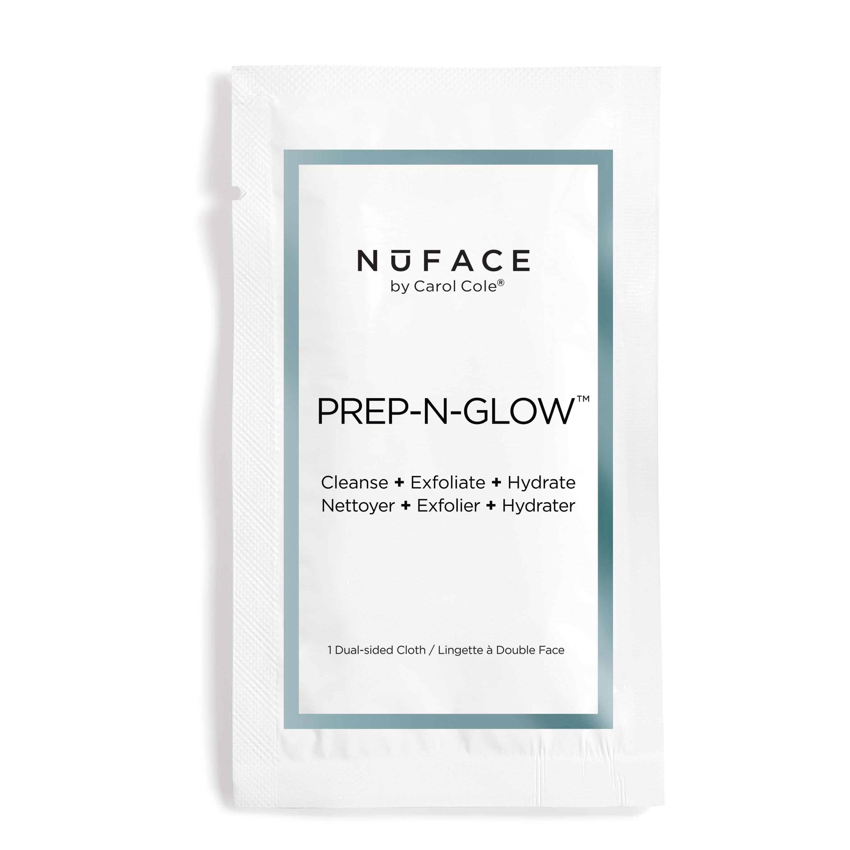 NuFACE Prep-N-Glow Cleansing Cloth 20pk 20 ml