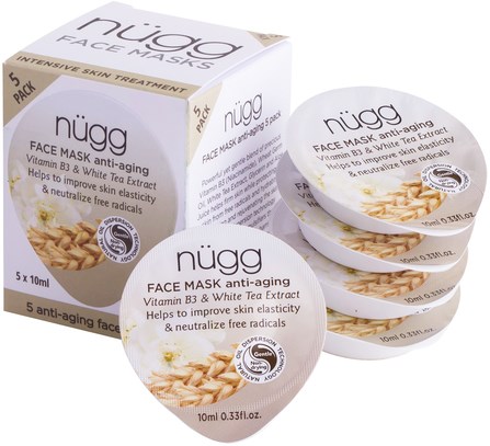 Nügg Beauty Nügg Anti-Aging Face Mask 5-PACK 50 ml