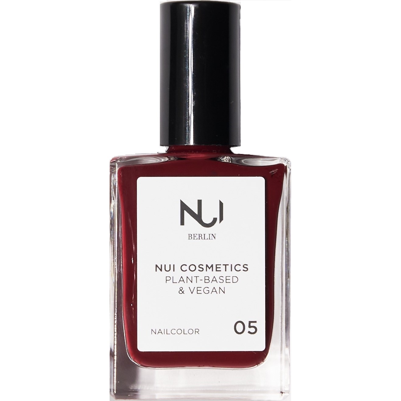 Läs mer om NUI Cosmetics Natural & Vegan Nailcolor 05 dark red