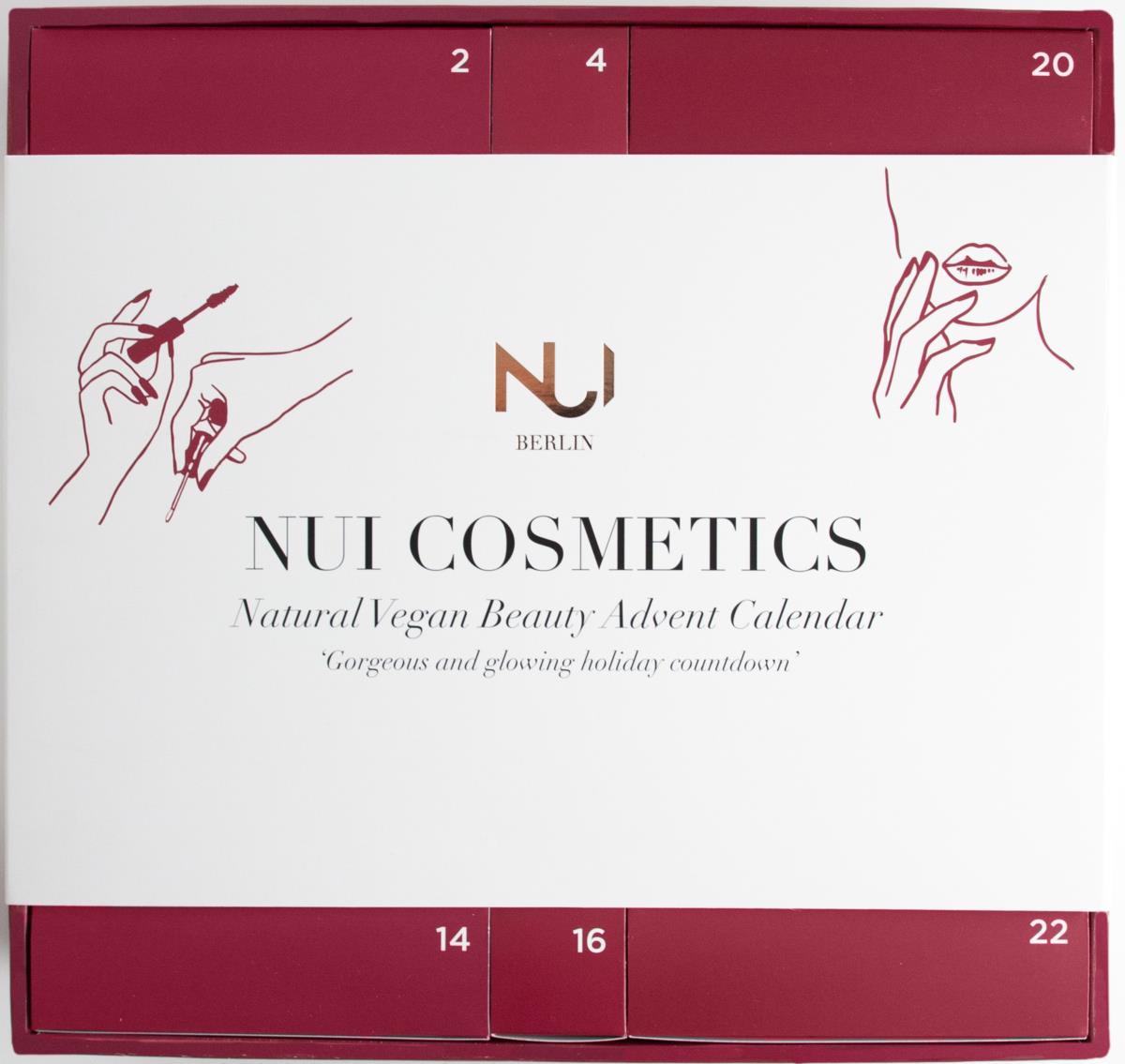 NUI Cosmetics Natural & Vegan Natural Vegan Beauty Advent Calendar