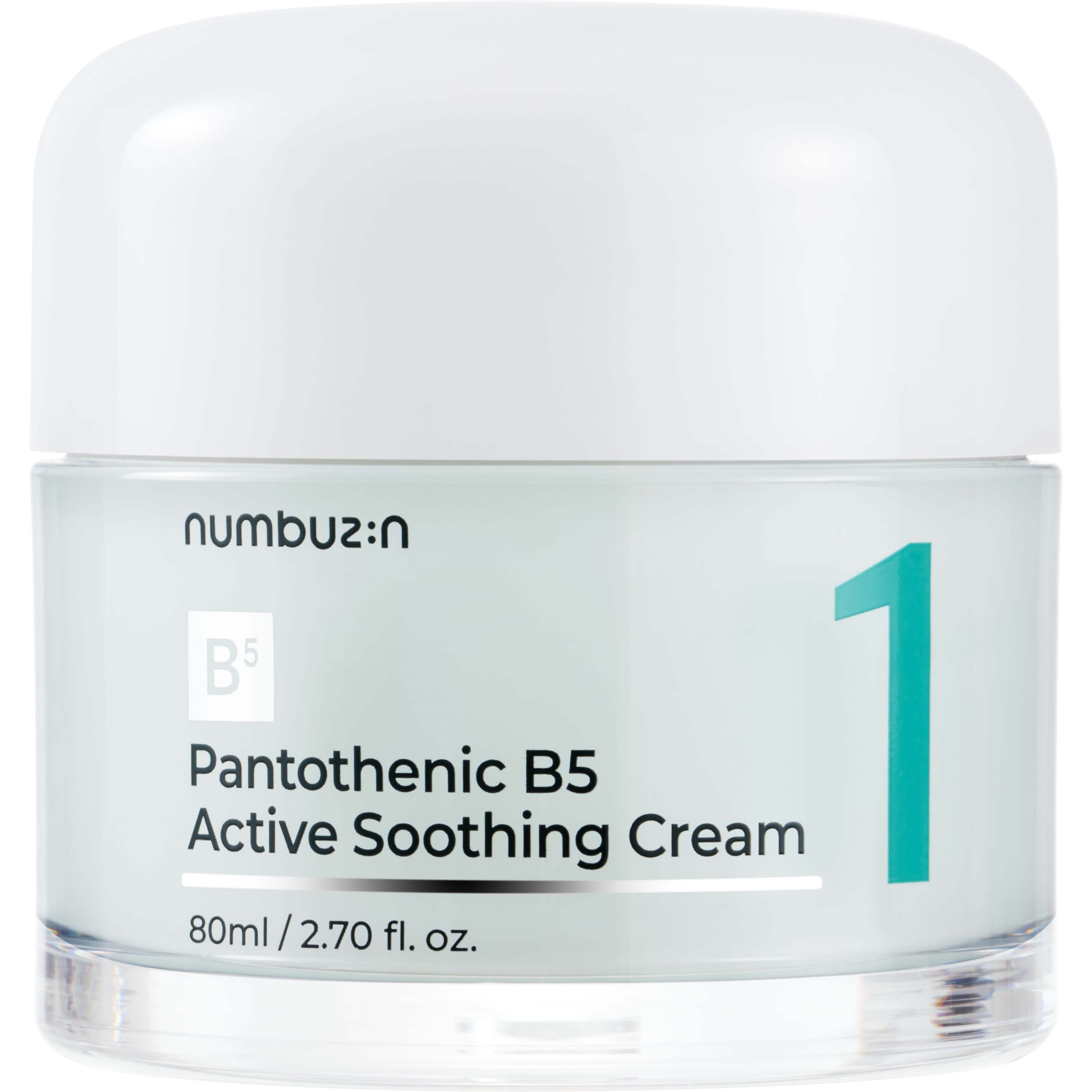 Numbuzin - No.1 Pantothenic B5 Active Soothing Cream