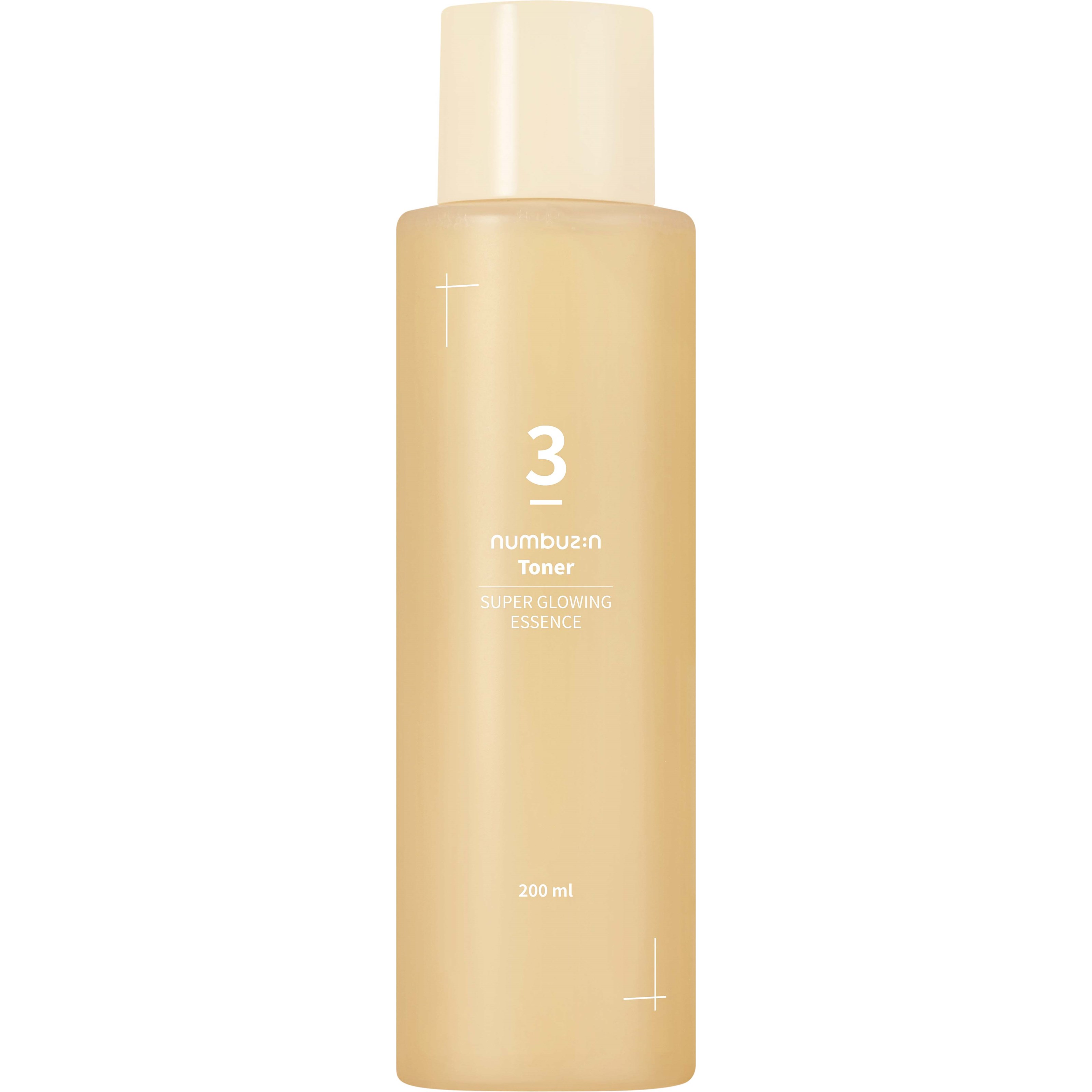 numbuzin No.3 Super Glowing Essence Toner 200 ml billede