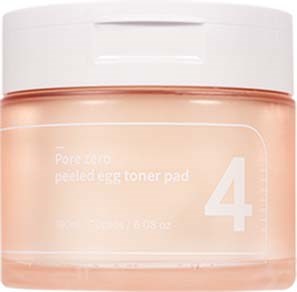 numbuzin No.4 Pore Zero Peeled Egg Toner Pad (70 pads) 190 ml