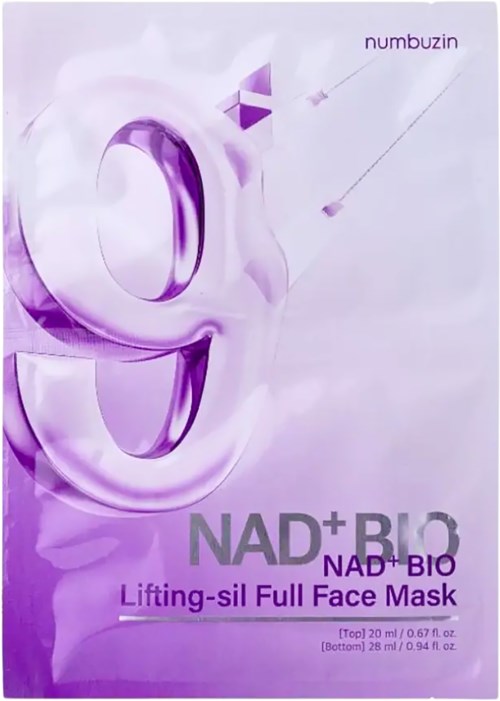 numbuzin No.9 NAD+ Bio Lifting-Sil Full Face Pack Sheet 48 ml