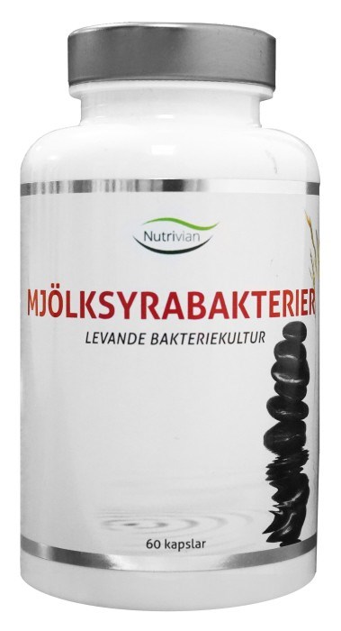 Nutrivian Mjölksyrabakterier 60 st
