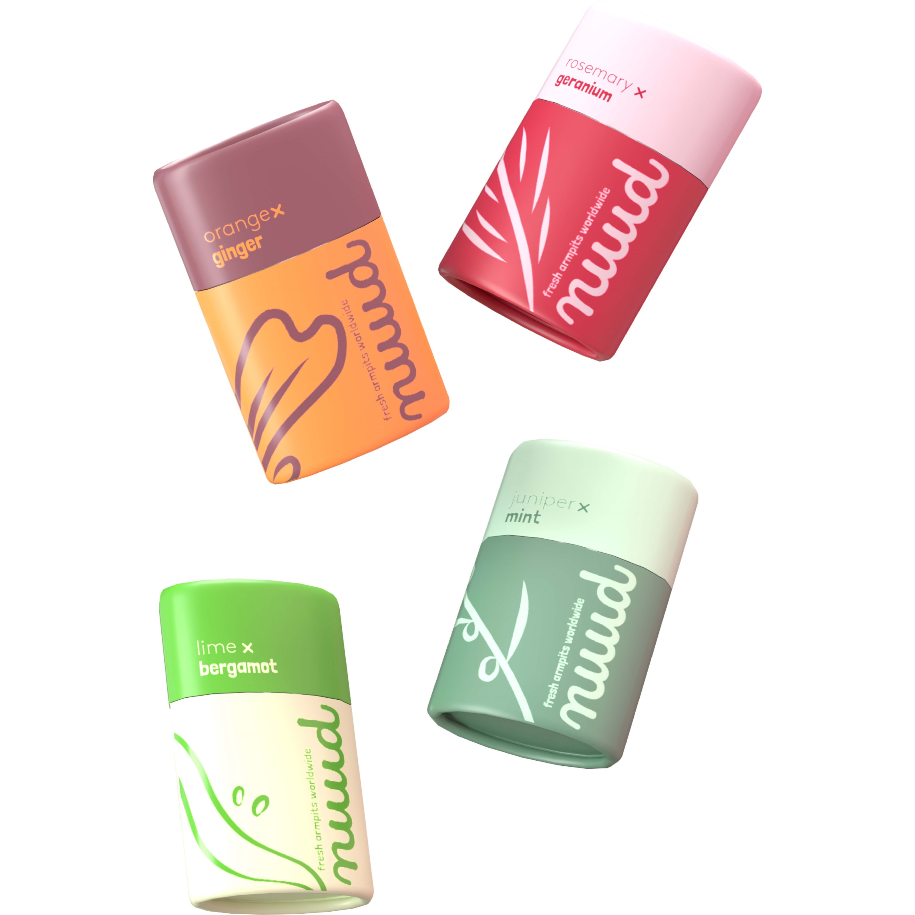 nuud Orange x Ginger Deodorant Stick 45 g (obrázok 5)