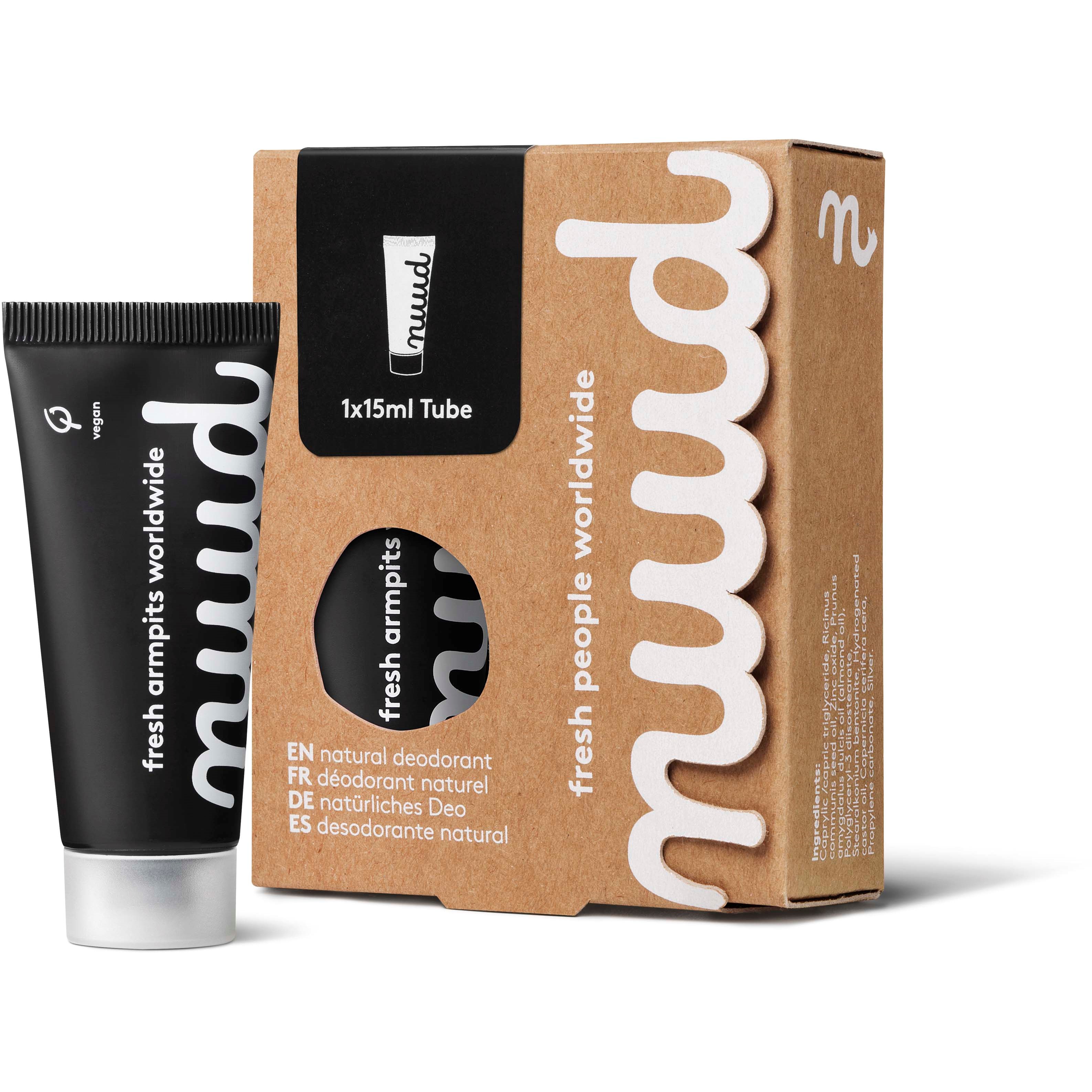 nuud Natural Deodorant Starter Pack Black