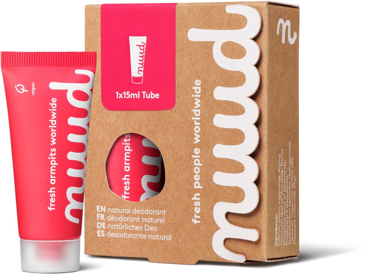 nuud Natural Deodorant Starter Pack Red