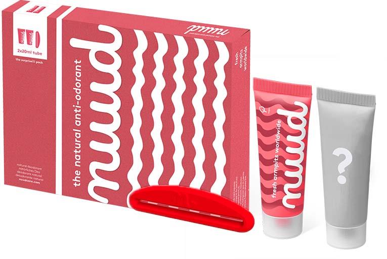 nuud Natural Deodorant Surprise!!! Pack