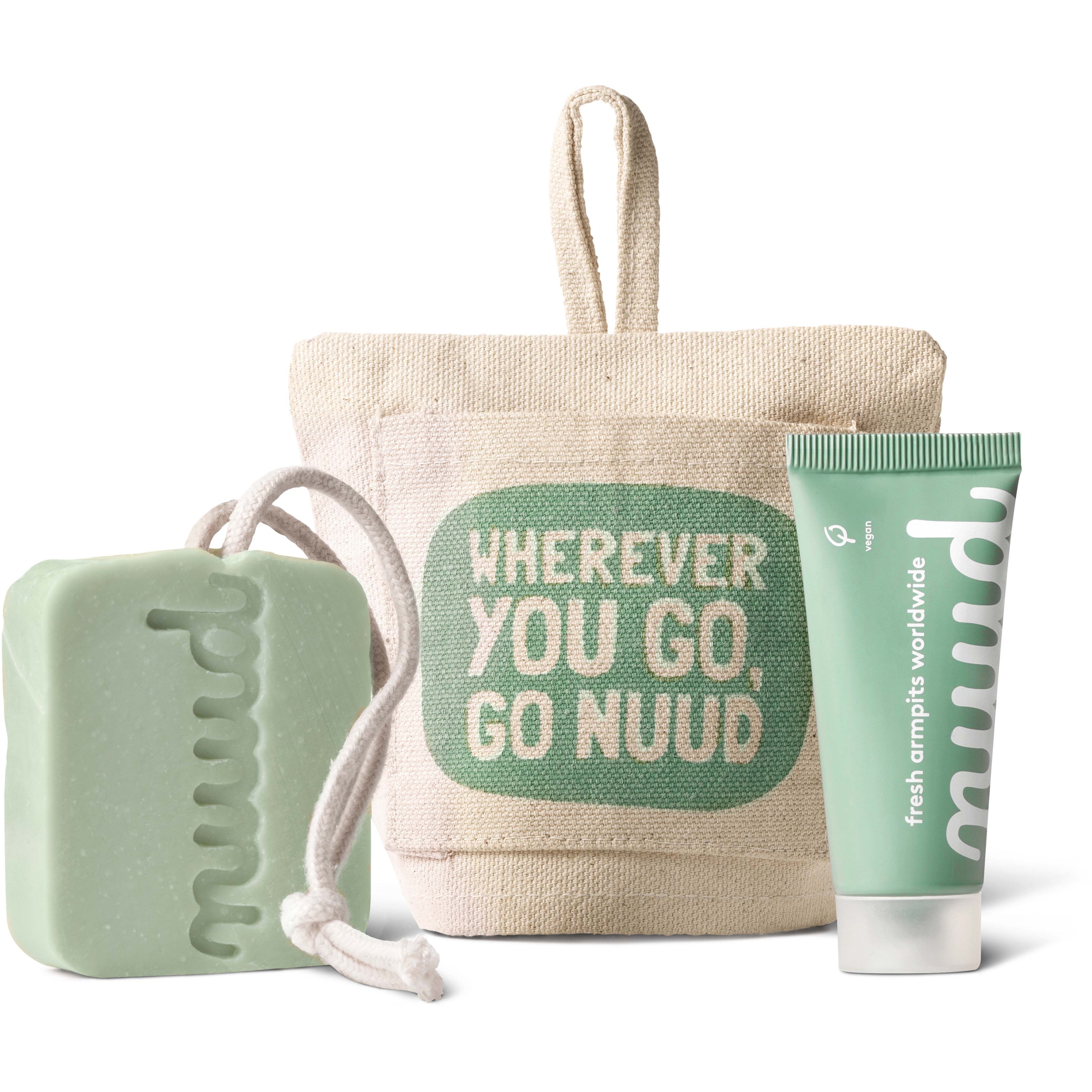 nuud Natural Deodorant Travel Pack