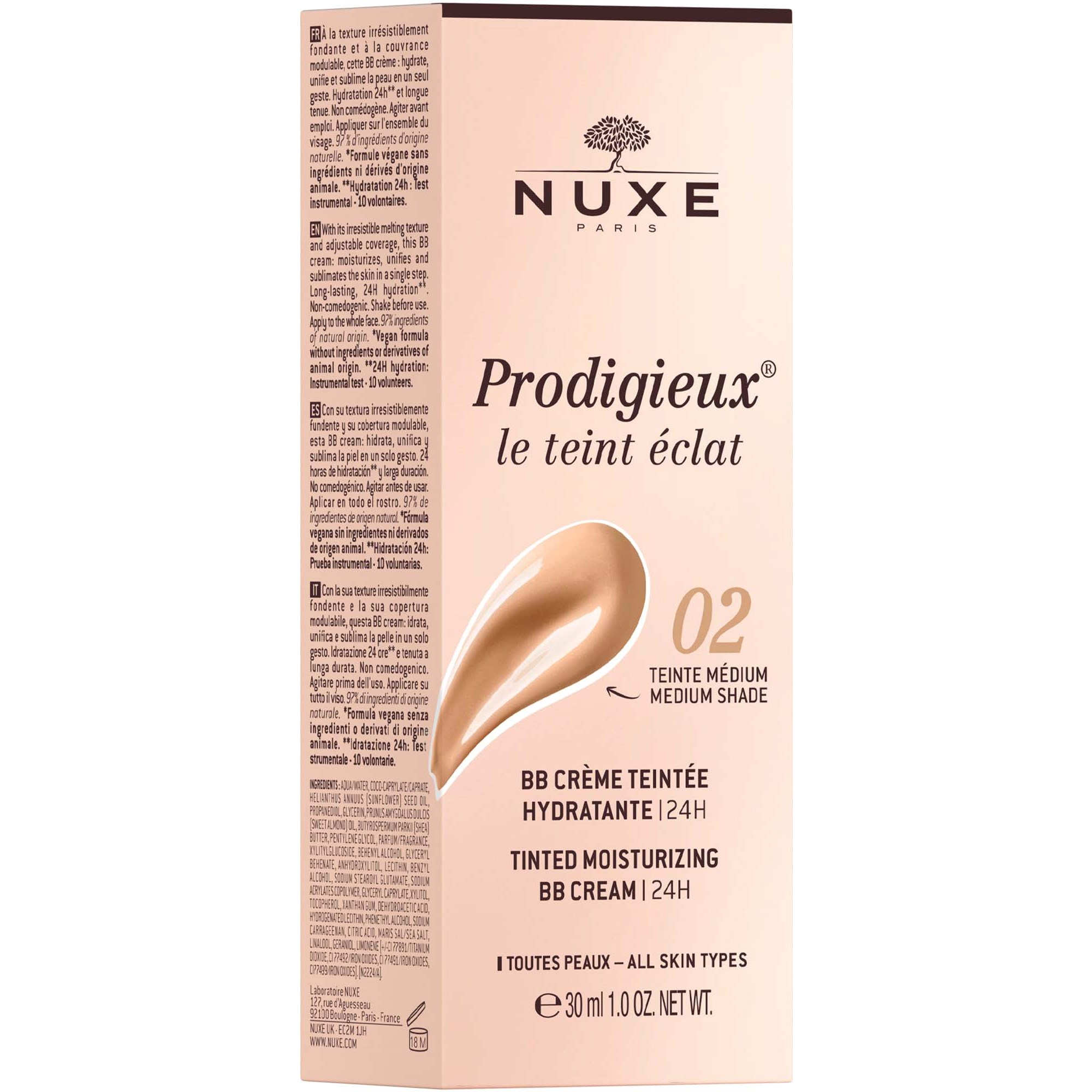 Nuxe Prodigieux BB Cream Medium (zdjęcie 7)