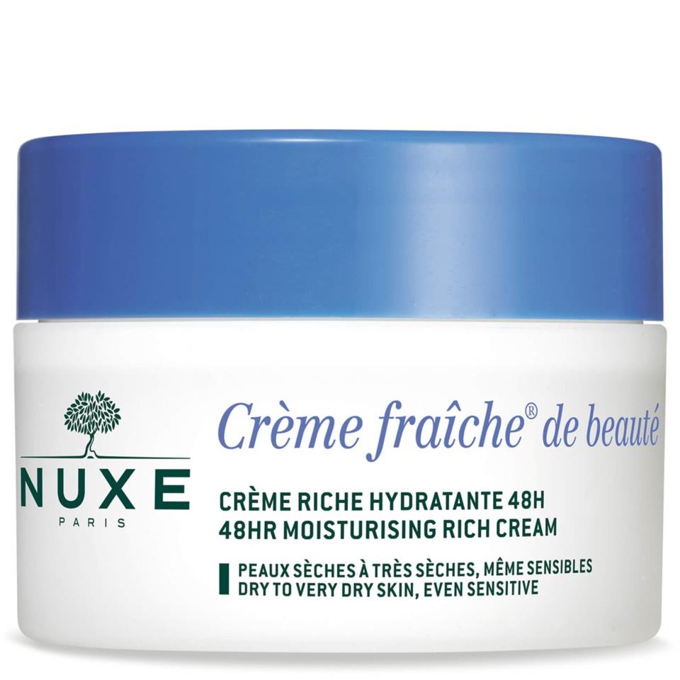 Nuxe 48hr Moist & Anti-Polluti Creme Fraiche Rich Cream 50ml
