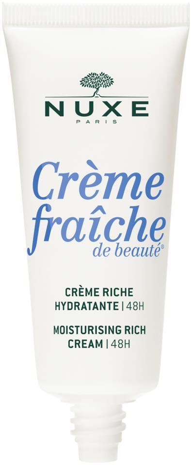 NUXE Crème fraîche de beauté Moisturising Rich Cream 48H 30 ml