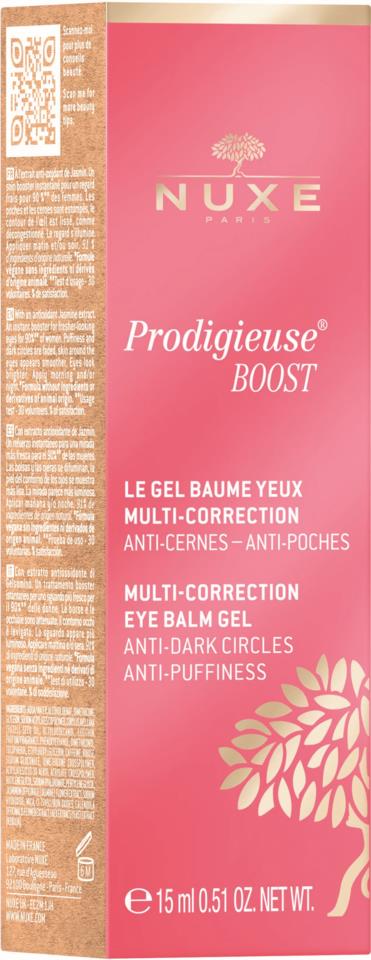 NUXE Prodigieuse BOOST Multi-Correction Eye Balm Gel 15 ml