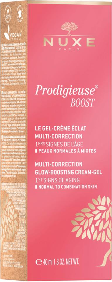 NUXE Prodigieuse BOOST Multi-Correction Glow-Boosting Cream-Gel 40 ml