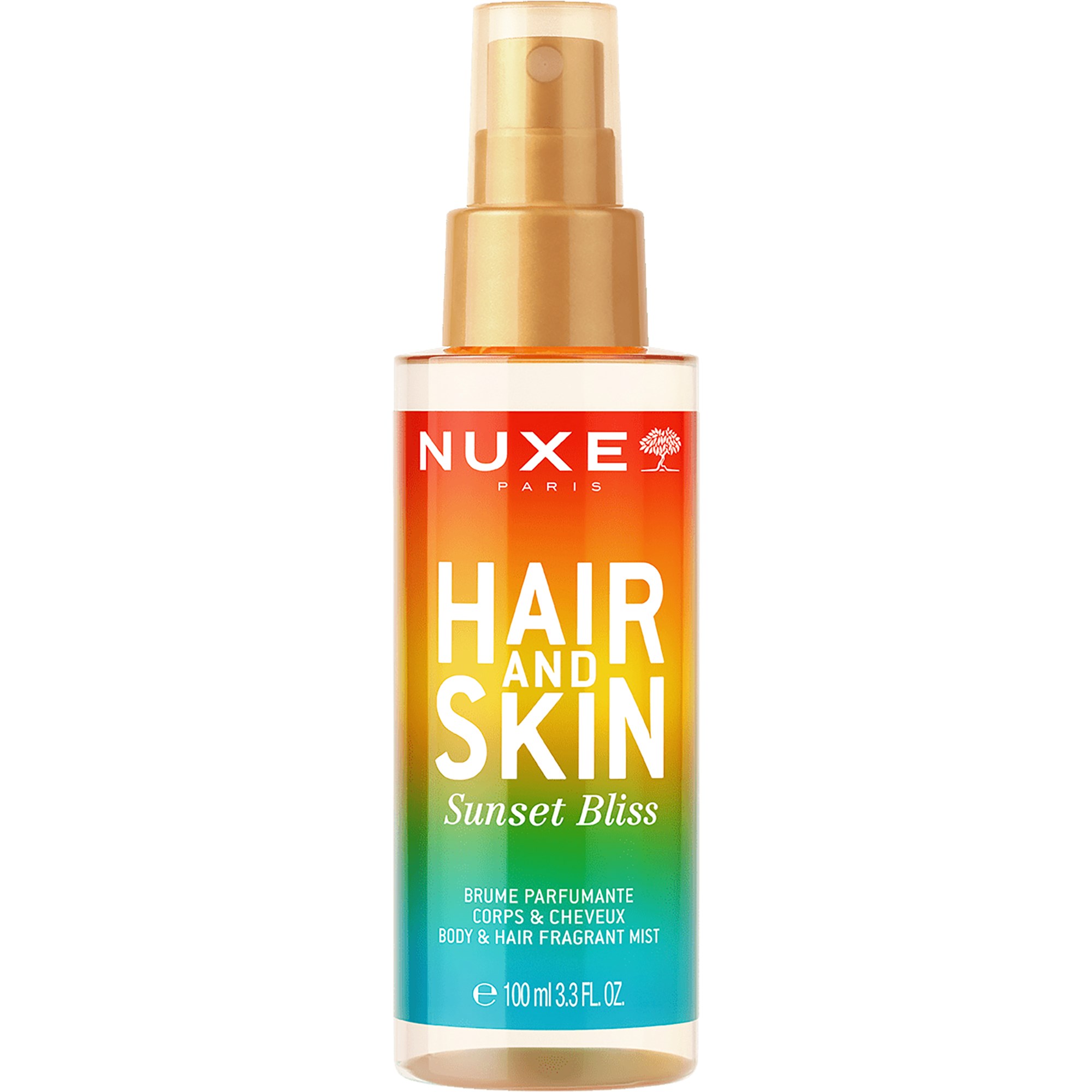 Nuxe Hair and Skin Sunset Bliss Body & Hair Fragrant Mist 100 ml billede