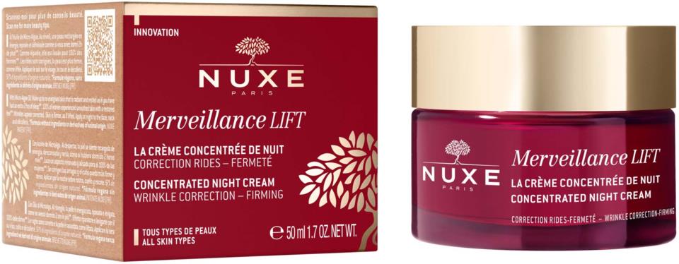 NUXE Merveillance LIFT Concentrated Night Cream 50 ml