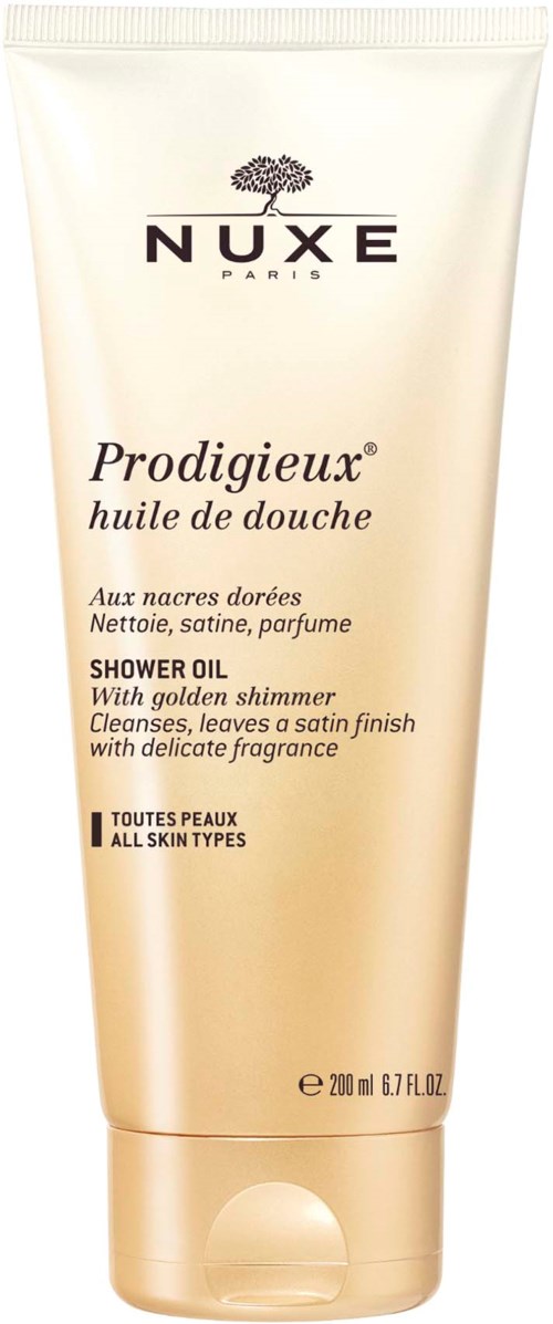 Nuxe Prodigieux Shower Oil with Golden Shimmer 200 ml