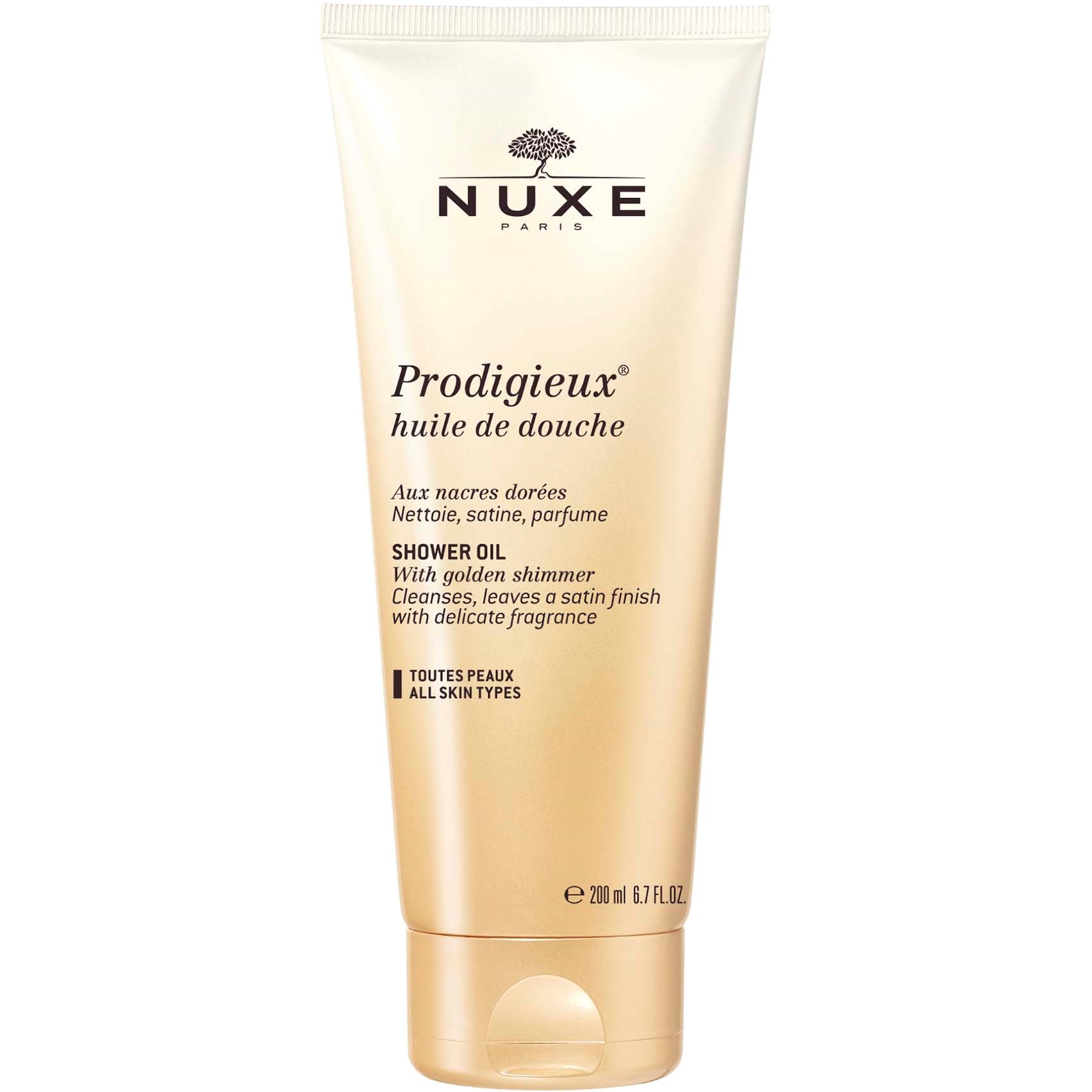 Nuxe Prodigieux Shower Oil with Golden Shimmer 200 ml