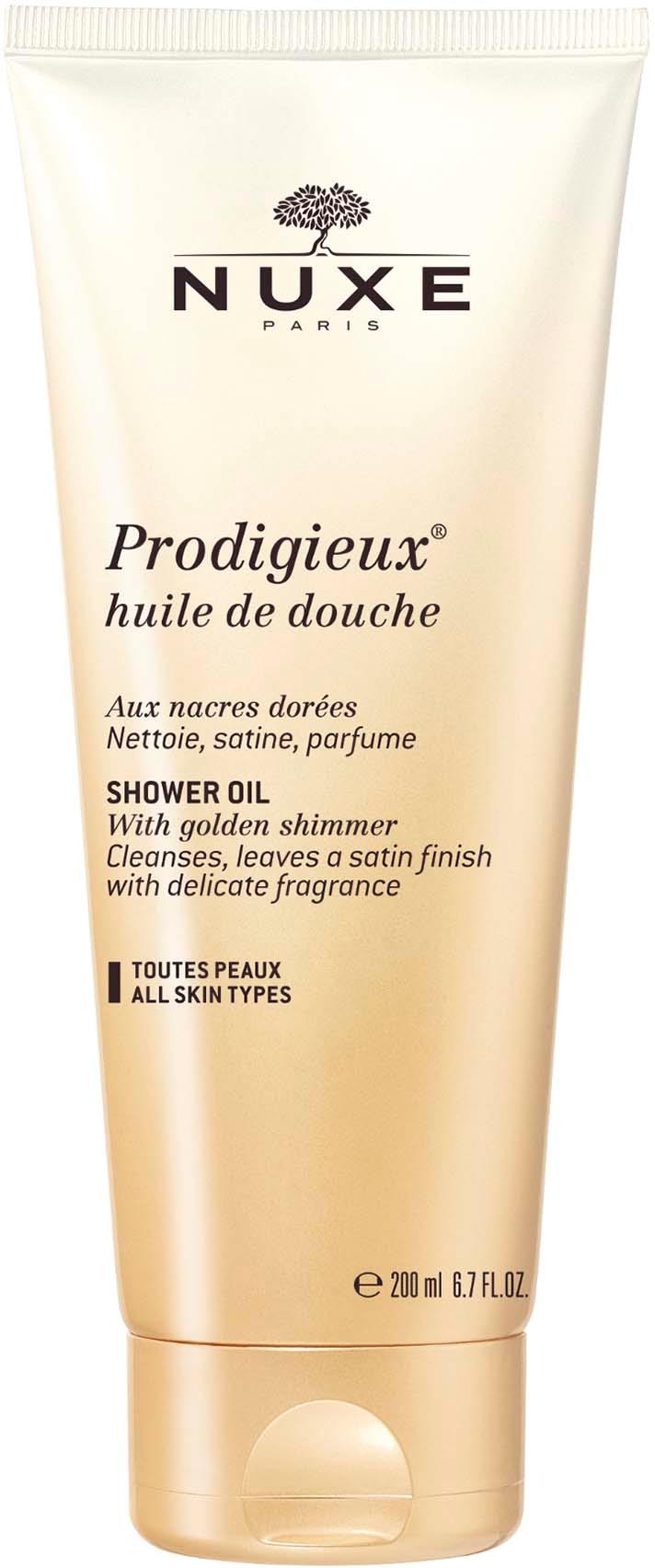 Nuxe Prodigieux Shower Oil With Golden Shimmer 200 ml