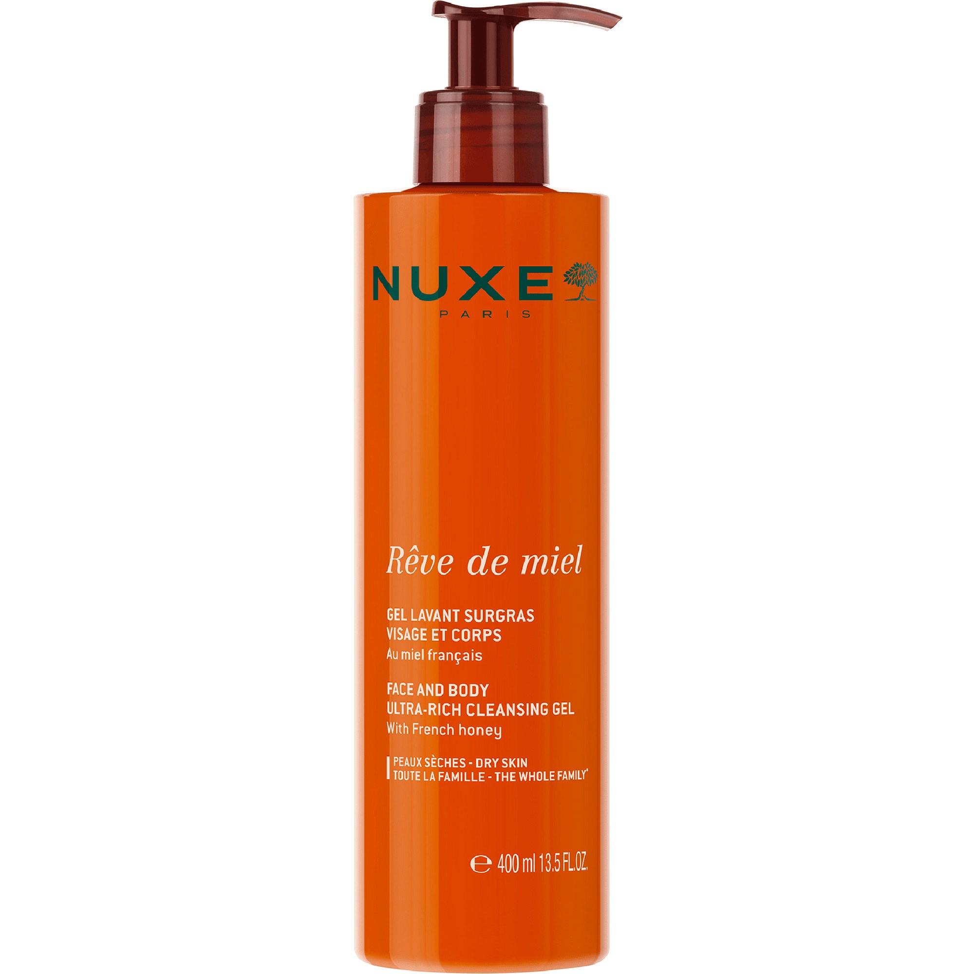 Nuxe Reve De Miel Face And Body Cleansing Gel 400 ml