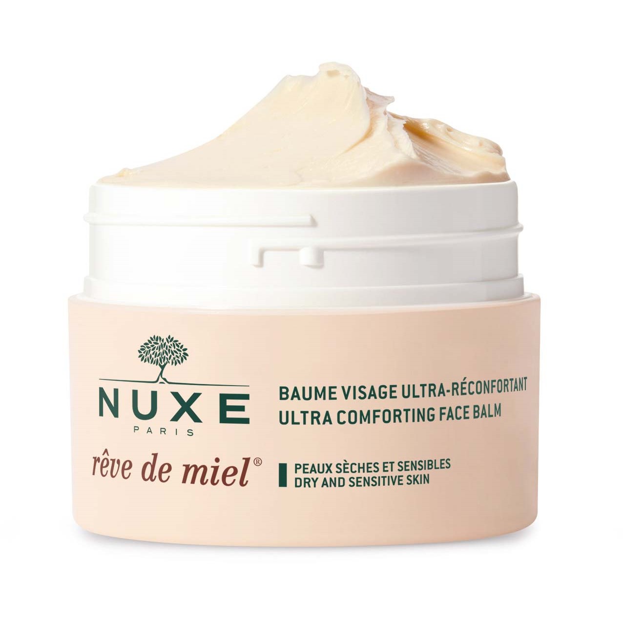 Alternativ bild 1 för Nuxe Rêve De Miel Ultra Comfortable Face Balm Dry and Sensitive Skin 50ml