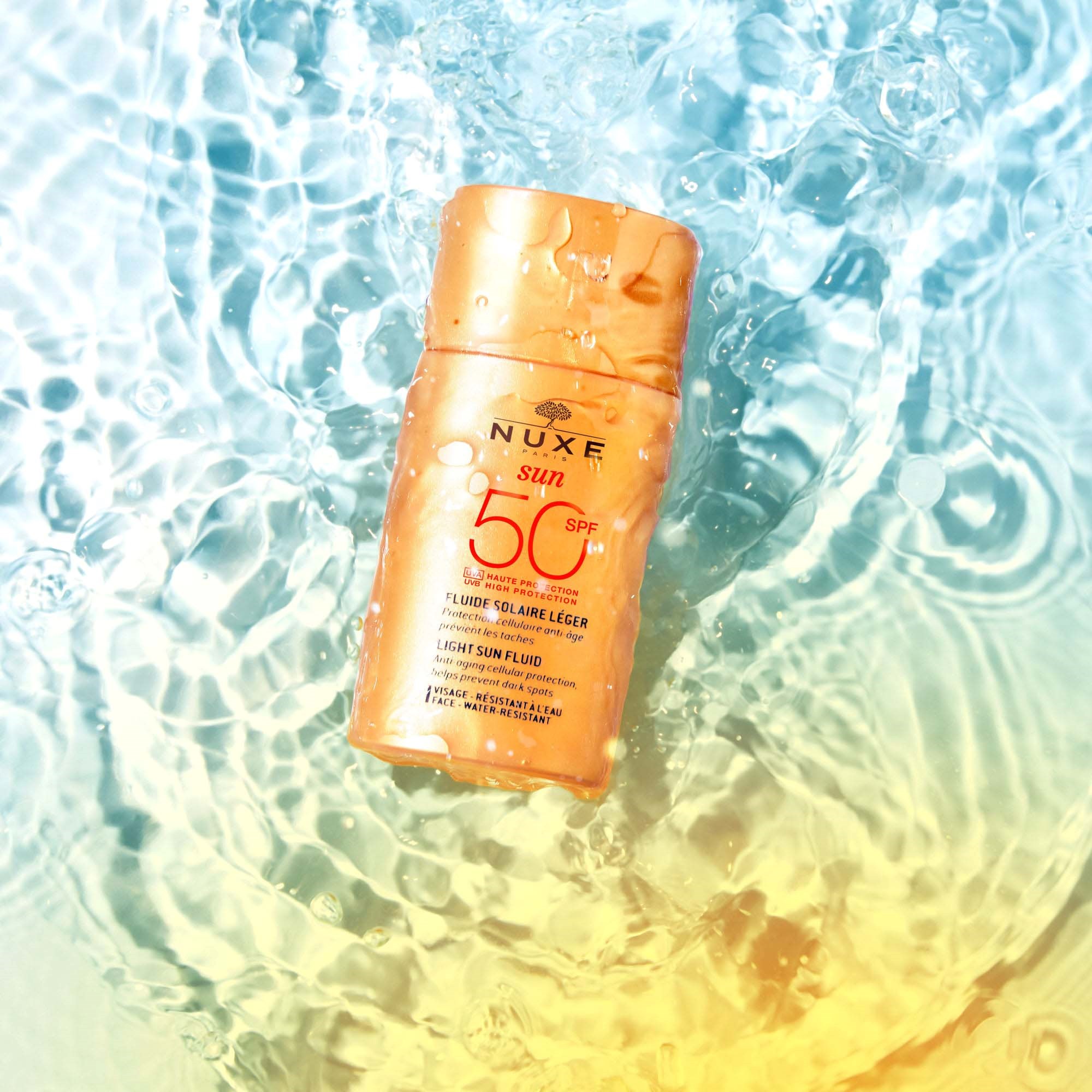 Nuxe Sun Light Sun Fluid SPF50 Face 50 ml (zdjęcie 3)