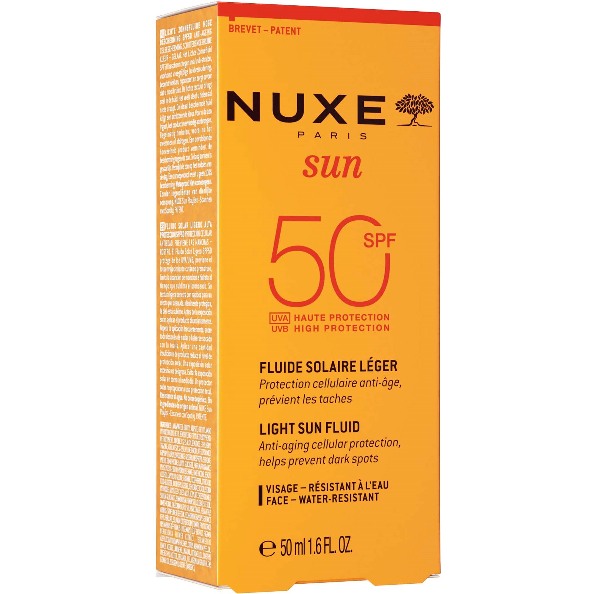 Nuxe Sun Light Sun Fluid SPF50 Face 50 ml (zdjęcie 5)