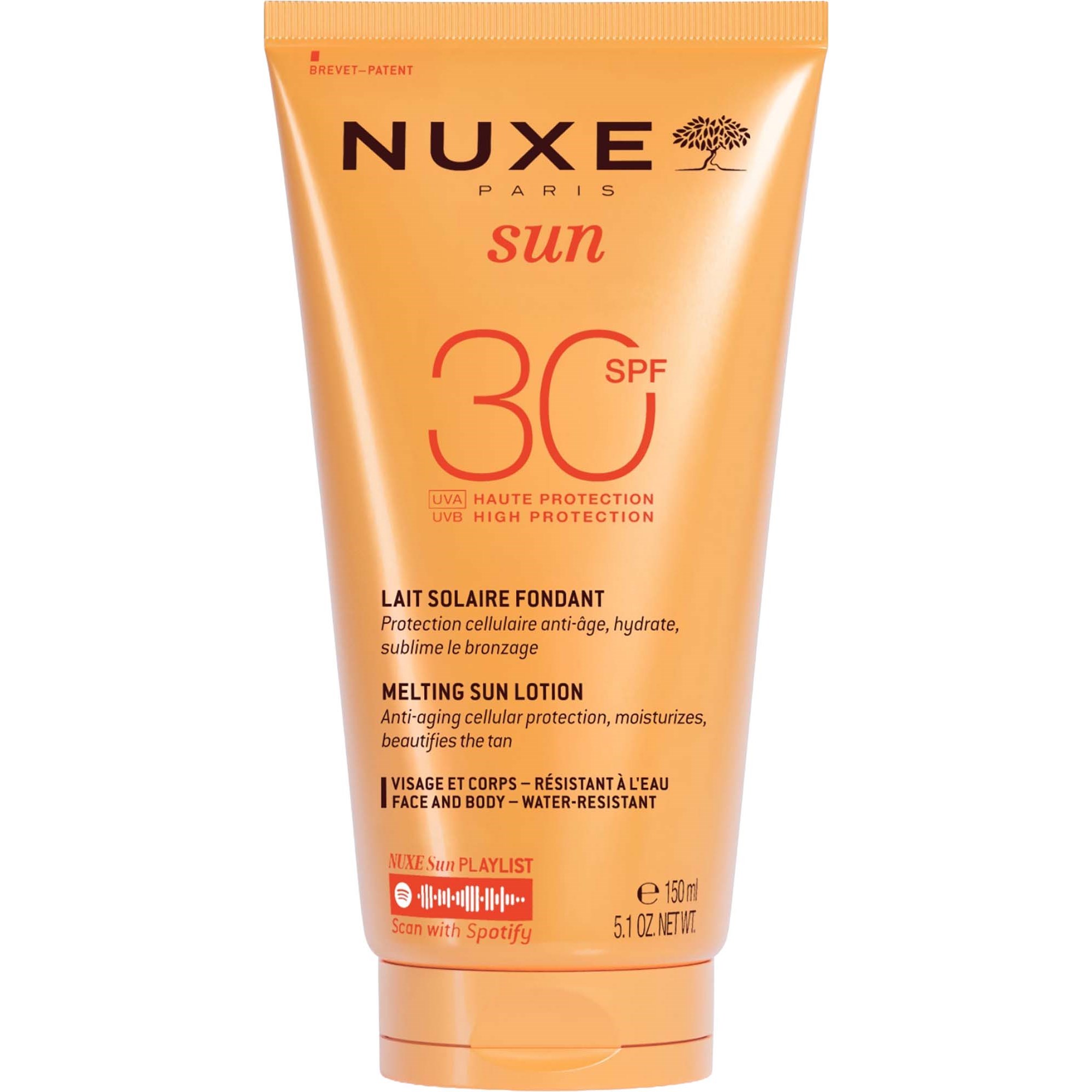 Nuxe Sun Melting Sun Lotion SPF30 Face & Body 150 ml