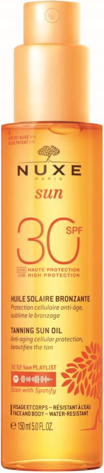 NUXE Sun Tanning Sun Oil SPF30 150 ml