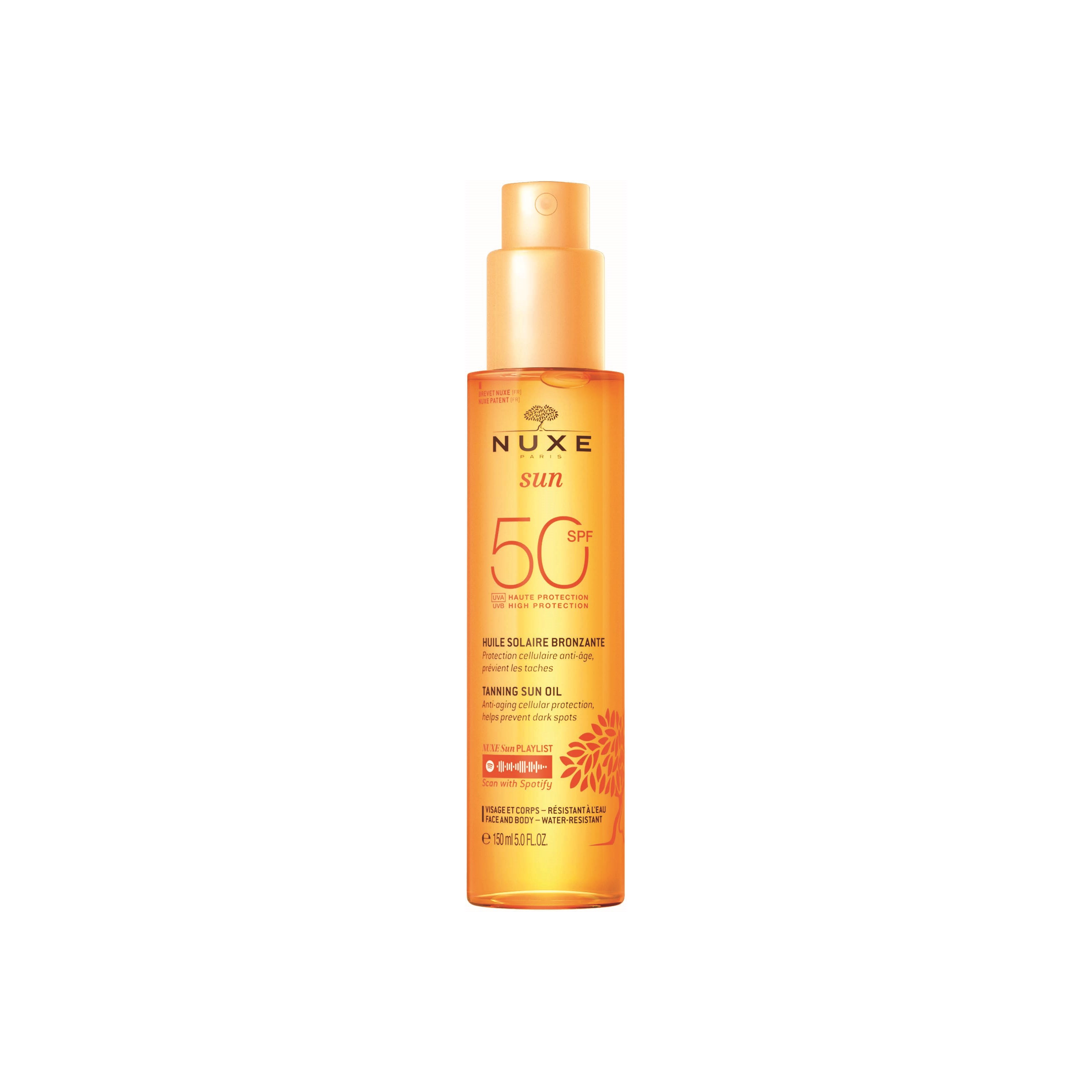 Läs mer om Nuxe Tanning Sun Oil SPF 50 150 ml