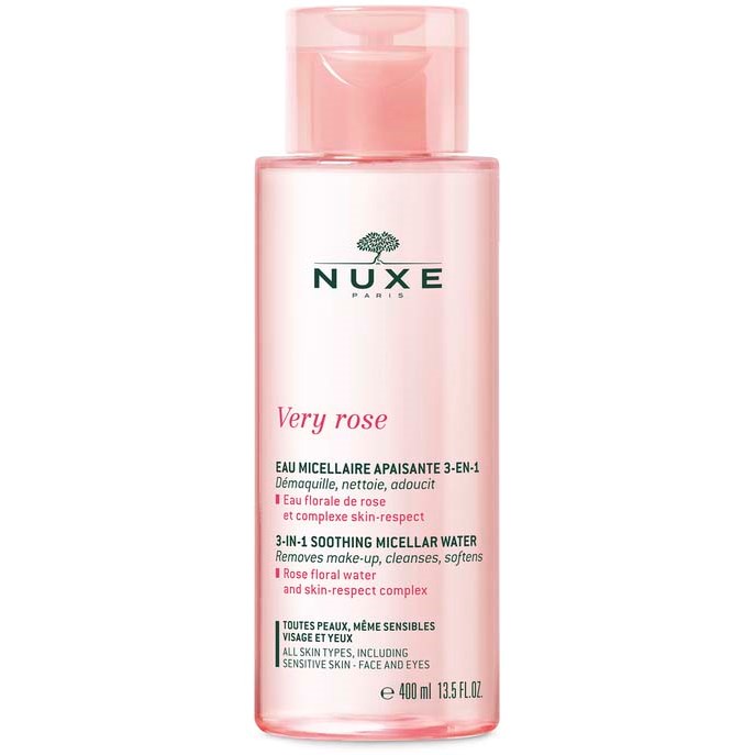 Läs mer om Nuxe Very rose 3-in-1 Soothing Micellar Water 400 ml