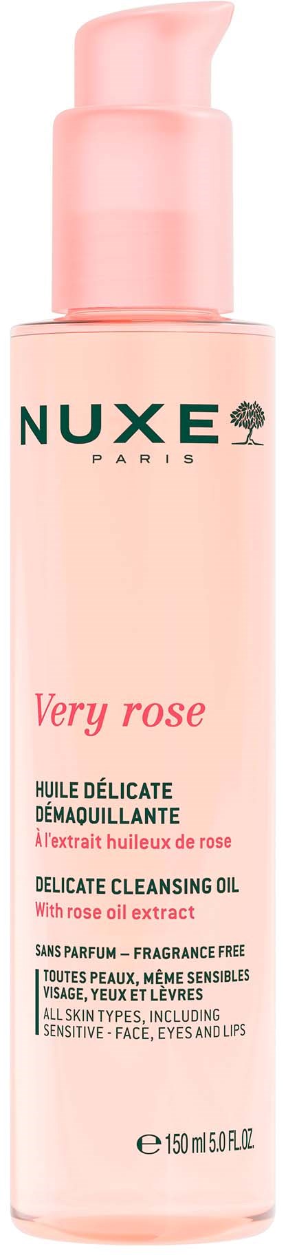 Nuxe Very rose Delicate Cleansing Oil 150 ml