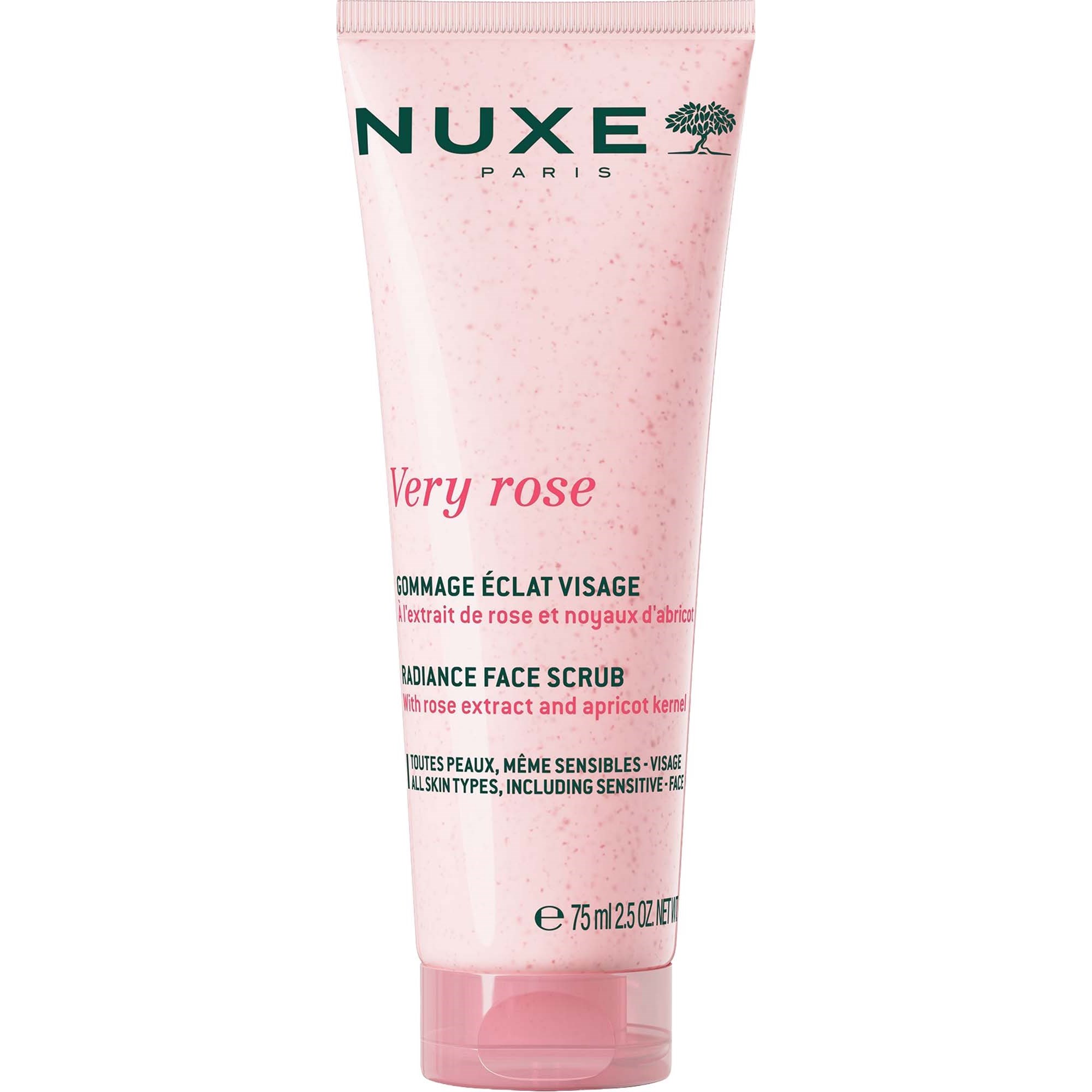 Nuxe Very rose Radiance Face Scrub 75 ml billede