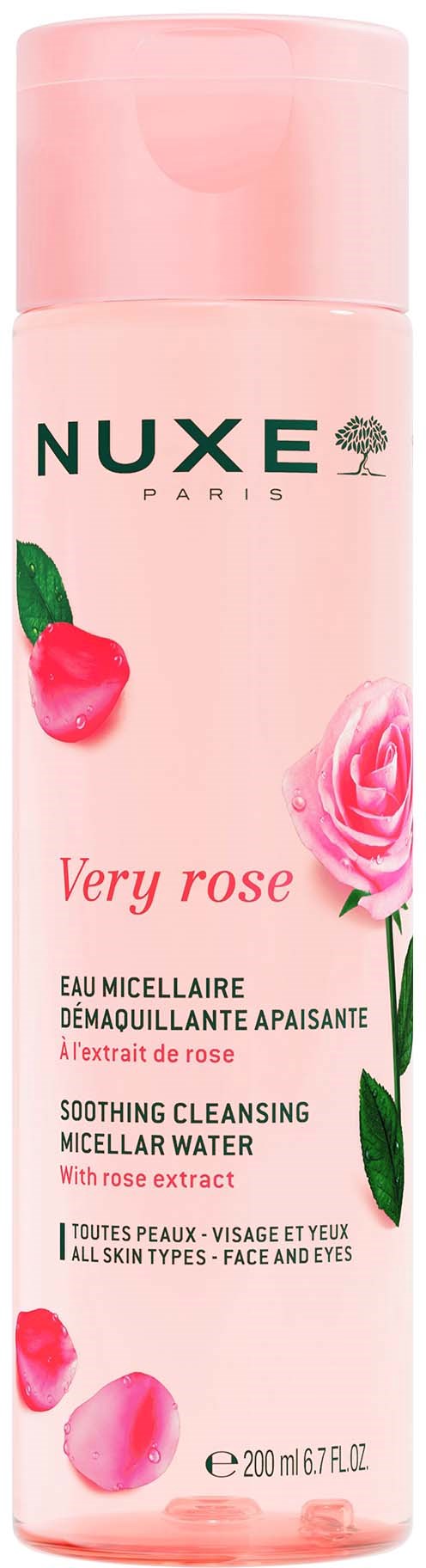Nuxe Very rose Soothing Cleansing Micellar Water 200 ml
