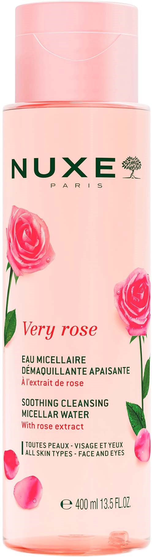 Nuxe Very rose Soothing Cleansing Micellar Water 400 ml