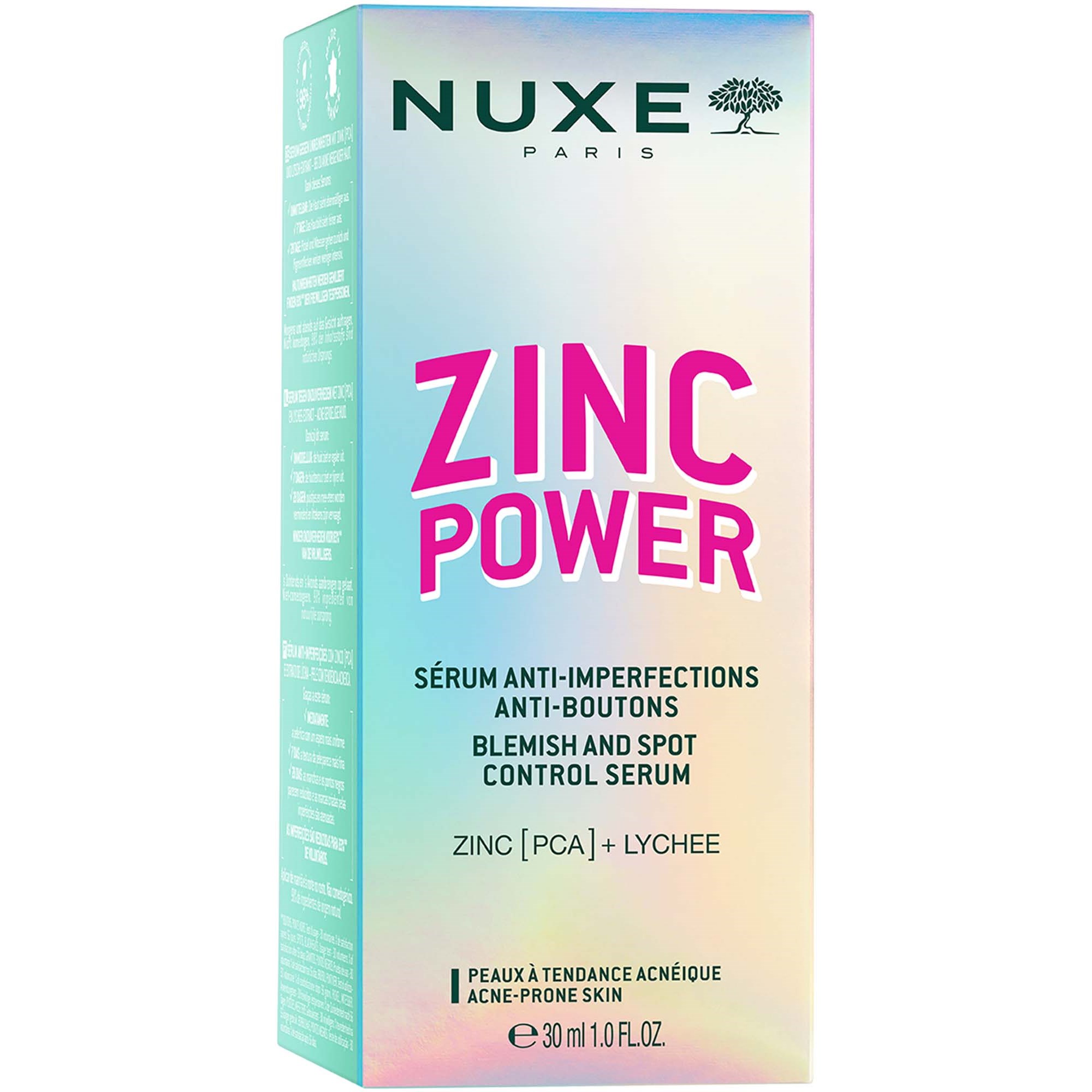 Nuxe Zinc Power Blemish And Spot Control Serum 30 ml (zdjęcie 10)