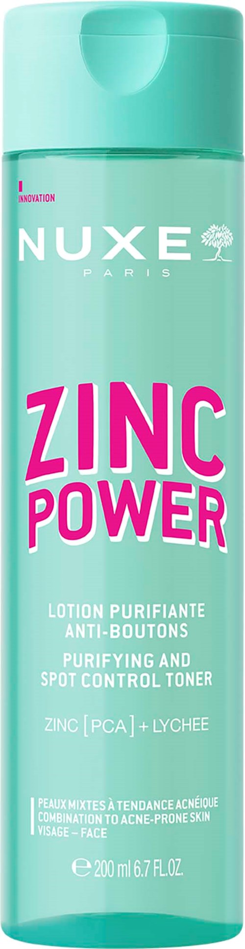 Nuxe Zinc Power Purifying And Spot Control Toner 200 ml