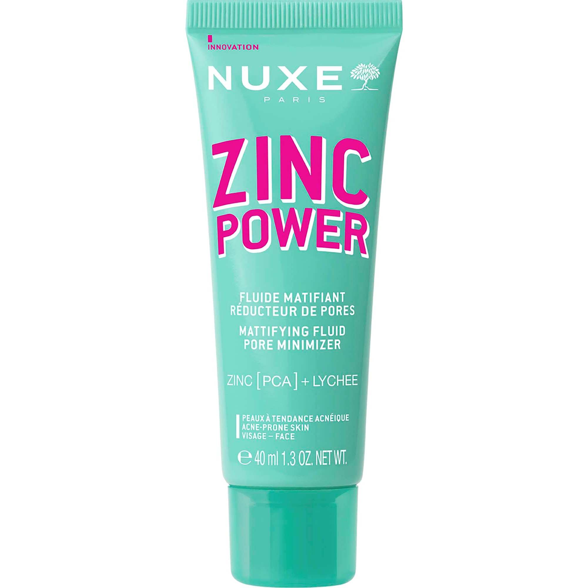 Nuxe Zinc Power Mattifying Fluid Pore Minimizer 40 ml
