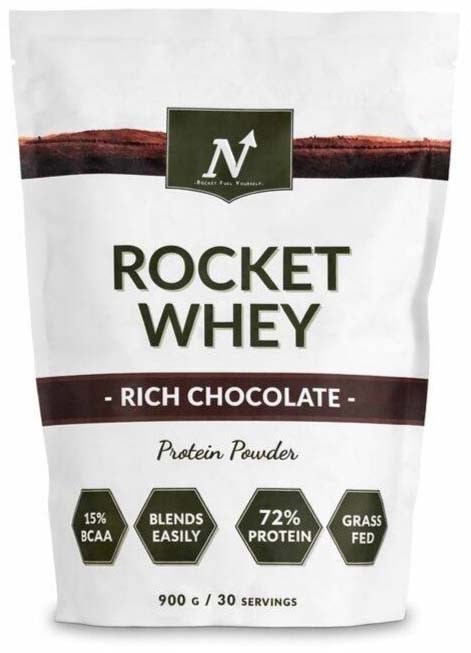 Nyttoteket Rocket Whey Rich Chocolate 900 g