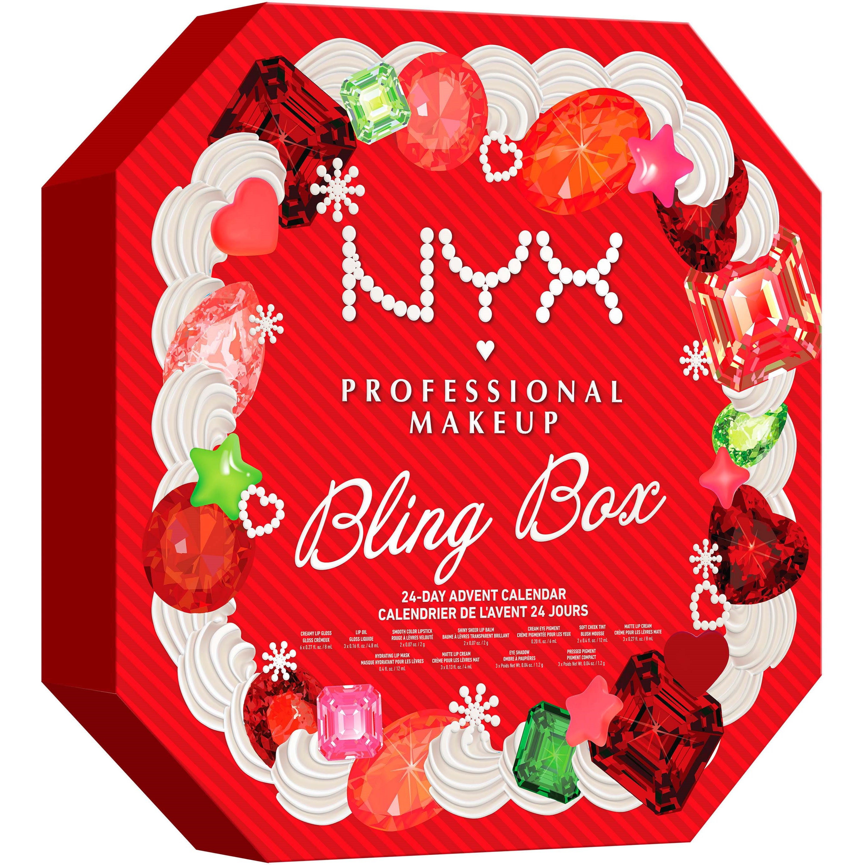 NYX PROFESSIONAL MAKEUP 24 day Advent Calendar