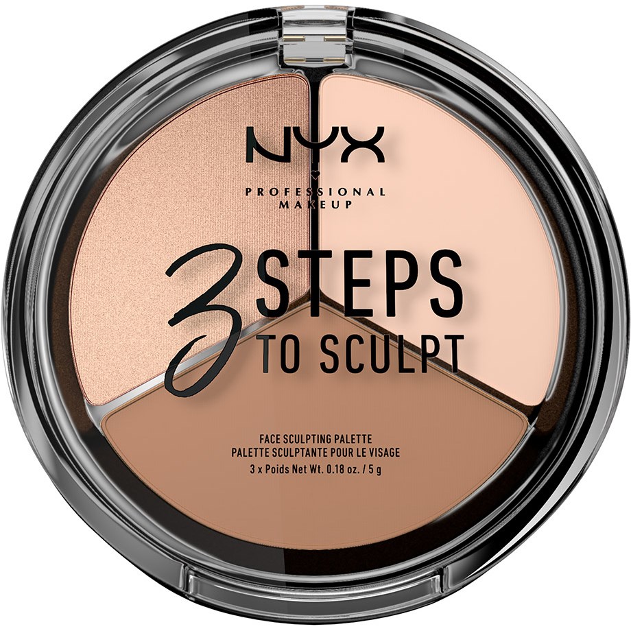 NYX PROFESSIONAL MAKEUP 3 Steps To Sculpt Fair billede