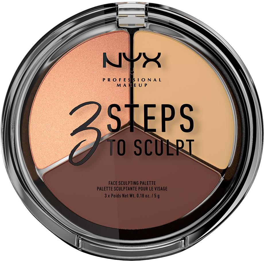 NYX PROFESSIONAL MAKEUP 3 Steps To Sculpt Medium