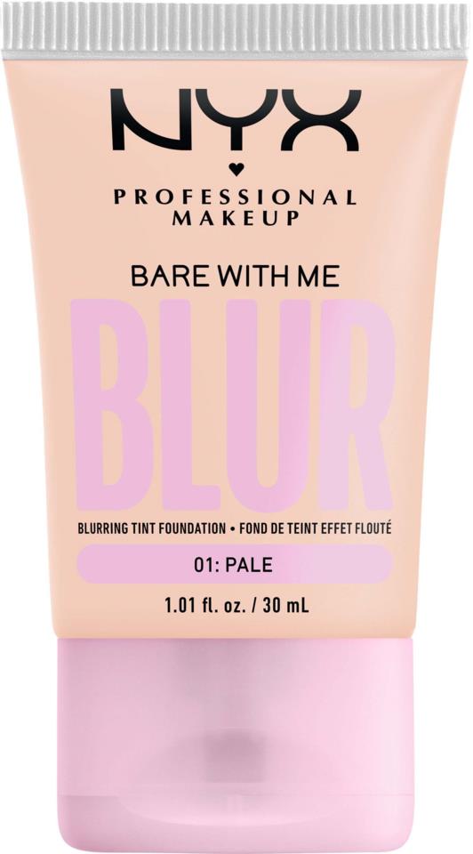 NYX Bare With Me Blur Tint Foundation 01 Pale