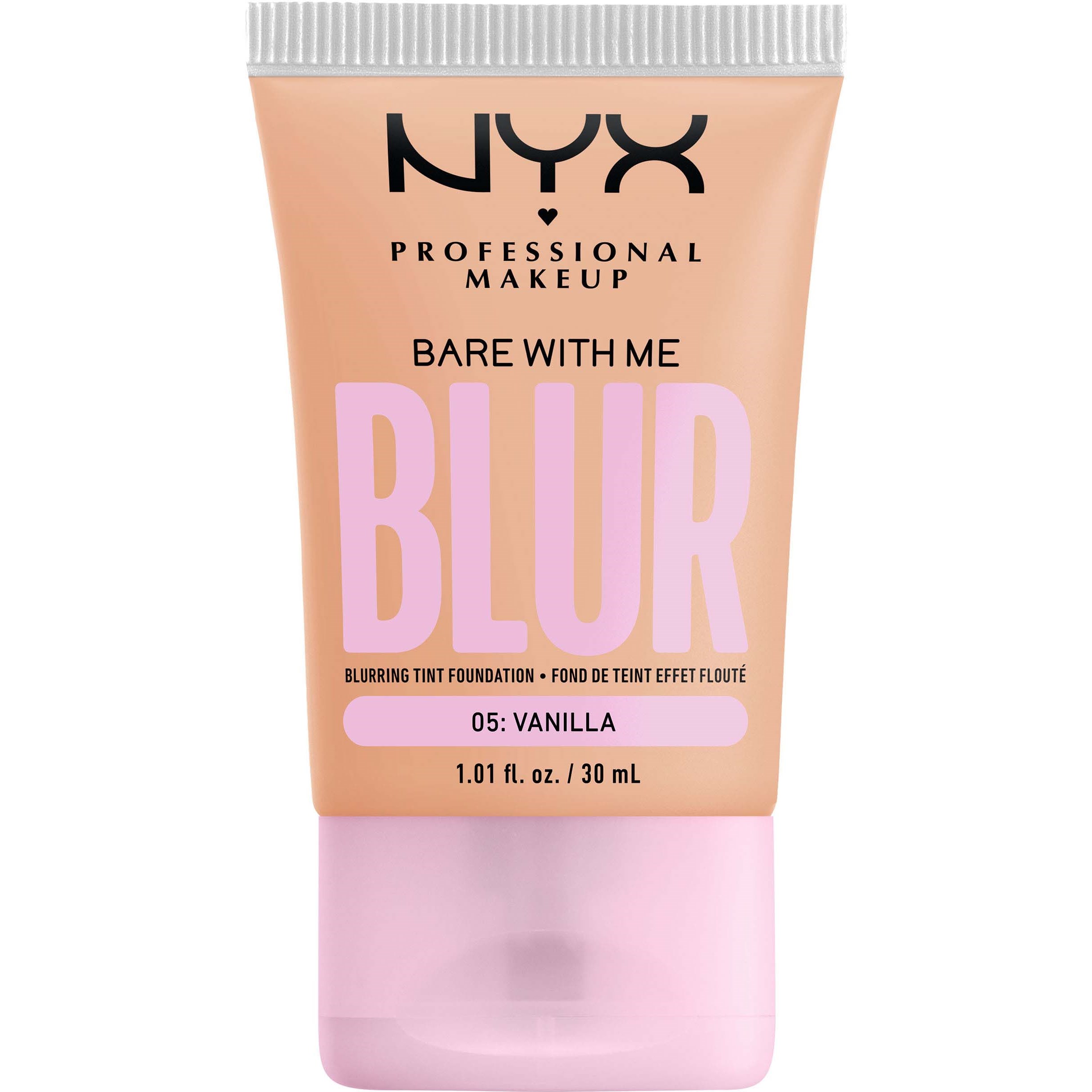 Läs mer om NYX PROFESSIONAL MAKEUP Bare With Me Blur Tint Foundation 05 Vanilla