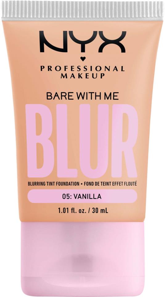 NYX Bare With Me Blur Tint Foundation 05 Vanilla