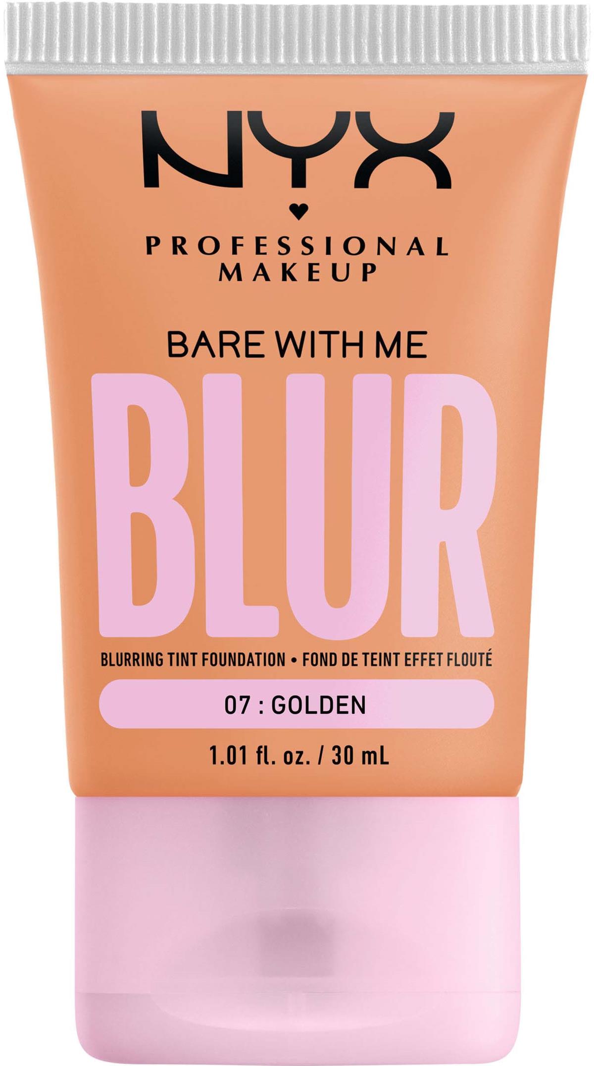 NYX PROFESSIONAL MAKEUP Bare With Me Blur Tint Foundation 07 Golden