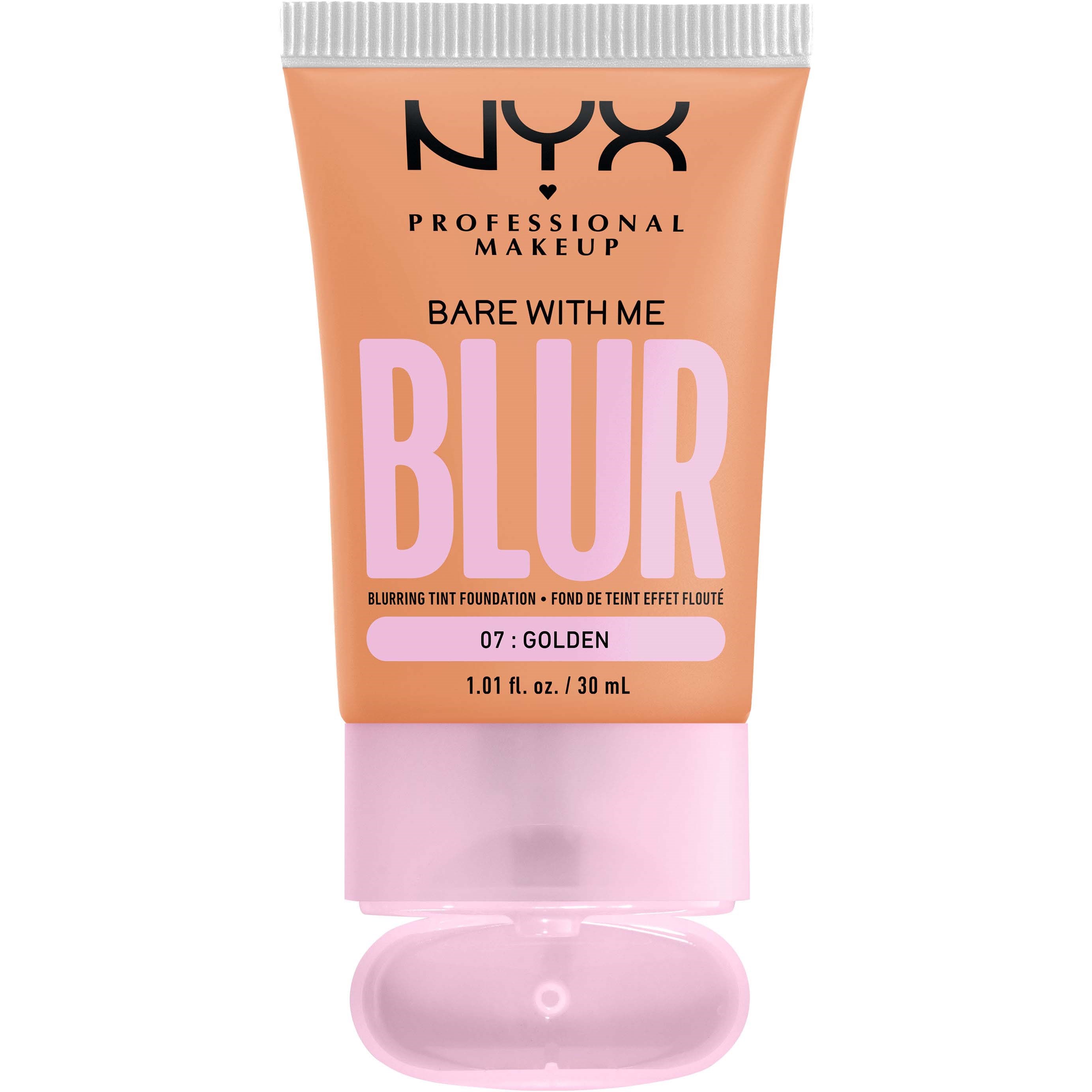 NYX PROFESSIONAL MAKEUP Bare With Me Blur Tint Foundation 07 Golden - (obrázok 4)